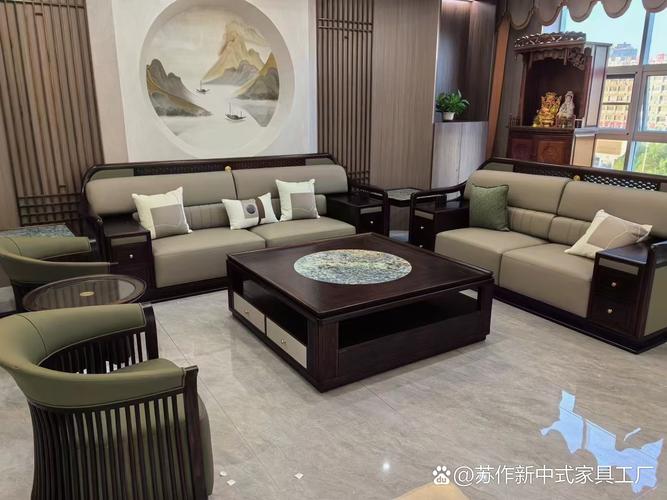 新中式別墅會(huì)所家具定制 蘇州源頭工廠，匠心鑄就高端室內(nèi)外裝飾